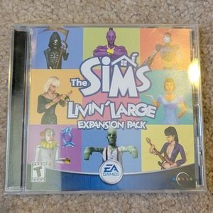 The Sims Livin' Large Expansion Pack  PC CD-ROM 2000 Original